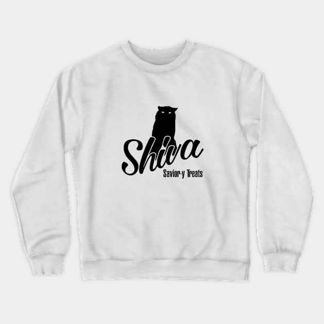 Shiva Savior Treats Crewneck Sweatshirt by AngryMongoAff